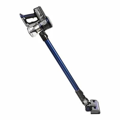 Image de Aspirateur balai H.Koenig UP700 2en1 : sans fil, à main, 120W, filtre HEPA, sac, 2 vitesses, silencieux, autonomie 35min, nettoyage professionnel