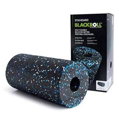 Image de BLACKROLL® STANDARD Rouleau pour Fascia Original (30 x 15 cm), de fitness automassage du dos et des jambes, Efficace l&#039;entrainement fonctionnel, dureté moyenne, Fabriqué en Allemagne