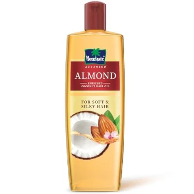 Image de Parachute Advansed Almond Coconut Hair Oil 300ml For Soft Shiny Growth &amp; Fall Control Men Women Non Sticky