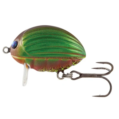 Image de Salmo Lil&#039;Bug Flottant (profondeur surface) 3cm 4.3g Taille : Vert Bug