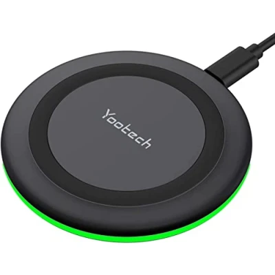 Image de Yootech Chargeur rapide sans fil Charge maximale de 10 W Pour iPhone 11/11 Pro/11 Pro Max/XS, MAX/XR/XS/X/8/8+, Galaxy Note 9/S9/S9+/Note 8/S8, AirPods etc.