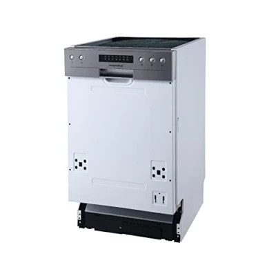 Image de Respekta Lave vaisselle semi intégré 45 cm / encastrable avec panier à couverts flexible 6 programmes départ différé 9 Affichage LED GSP45TIDM