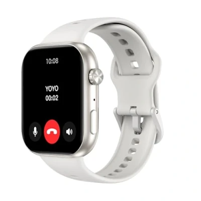 Image de HONOR Choice Watch 2i, 1.85&quot; AMOLED, Bluetooth Calling Montre Connectée, 1ATM Smart Watch, IP68, Spo2, Heart Rate Monitor, Compatible avec Android et iOS, Blanc