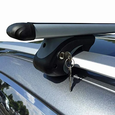 Image de VDPSC R 005 135_tiguan2 Barres de toit verrouillables en aluminium VDP XL135, capacité charge max. 90 kg