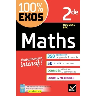 Image de Maths 2de: exercices résolus Nouveau programme de Seconde Livre d’occasion Correct