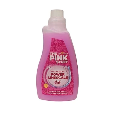 Image de The Pink Stuff Miracle Power Gel calcaire pour machine à laver 1 l Protège, nettoie et empêche l&#039;accumulation de