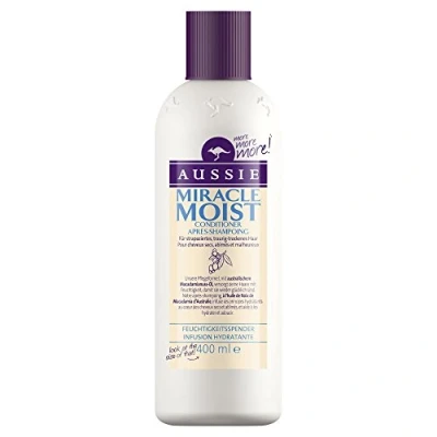 Image de Aussie Miracle Moist Après shampooing 400 ml