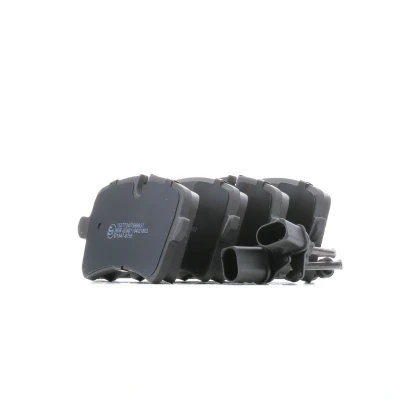 Image de RIDEX 402B0554 Jeu de plaquettes frein Essieu arrière contact signal d&#039;usure inclus avec tôle anti bruit AUDI: A4 B8 Berline, Avant, Q5