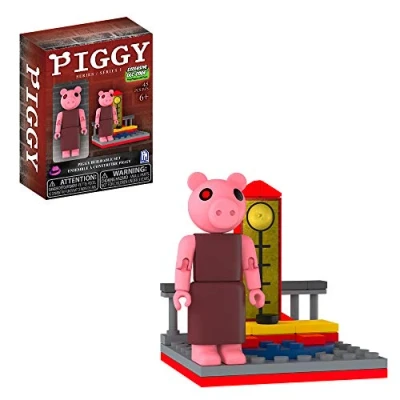 Image de PIGGY Figurine à Construire Cochon (Comprend des Articles DLC)