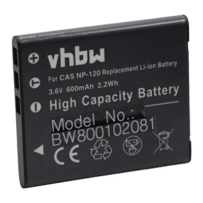 Image de Batterie Li Ion 3.7V pour appareil photo CASIO Exilim EX ZS10, ZS30 ZS 10 30 remplace le modèle NP 120