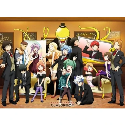 Image de ABYSTYLE ASSASSINATION CLASSROOM Poster Groupe élégant (52 x 38 cm)