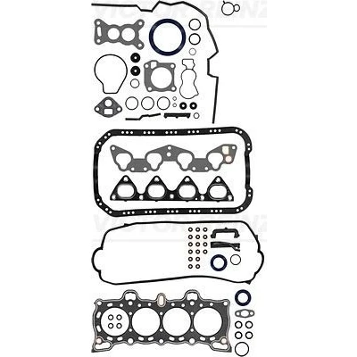 Image de REINZ 01 52680 Jeu complet de joints d&#039;étanchéité, moteur avec bague d&#039;étanchéité vilebrequin, joint tige soupape HONDA: CRX 2