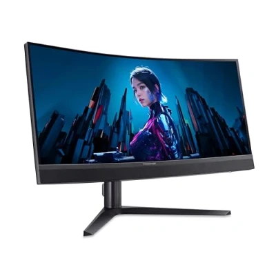 Image de Écran PC UltraWide ACER 34&#039; Mini LED WQHD 3440 x 1440 1 ms VA incurvé 180 Hz