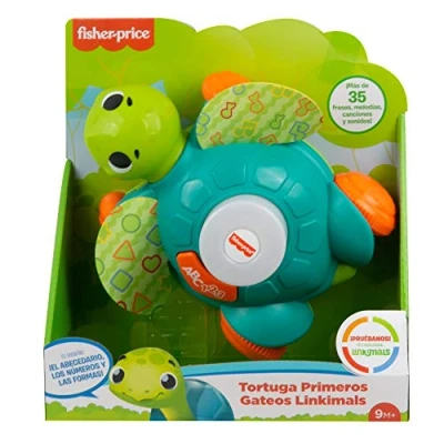 Image de Fisher Price Linkimals Manu la Tortue, Version espagnole, 9 Mois et Plus, GXK31