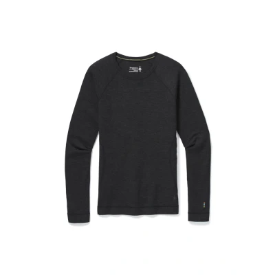 Image de Smartwool Classic Thermal Merino BASE Layer CREW Tshirt à manches longues, Femme, Taille: XS, Charcoal heather