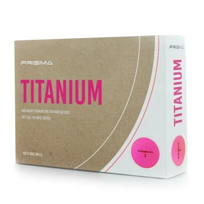 Image de Balle de golf Masters Prisma Titanium (x12)