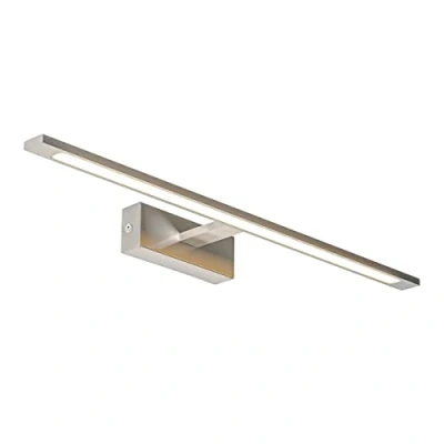Image de Qazqa jerre LED Applique murale 1 lumière L 62 cm Acier Design éclairage intérieur Salle de bains