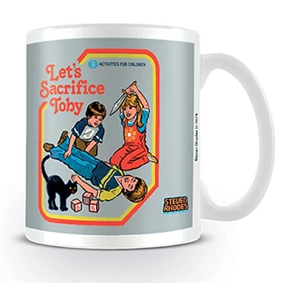 Image de Steven Rhodes Mug en céramique 11oz/315ml Let&#039;s Sacrifice Toby