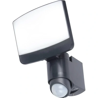 Image de LUTEC Spot d’extérieur LED Sunshine, détecteur, 18 cm