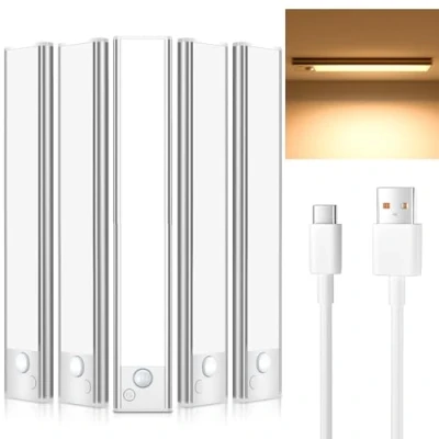 Image de JEKEMORYE eclairage led cuisine sous meuble avec 3 câbles USB