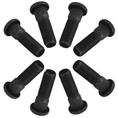 Image de AB Tools Pack de 8 M12 x 1,5 pour Les Goujons Roue 100mm PCD 4 Moyeux Remorque Suspension Goujon