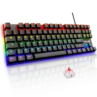 Image de CLAVIER GAMING The G Lab KEYZ MERCURY B/FR