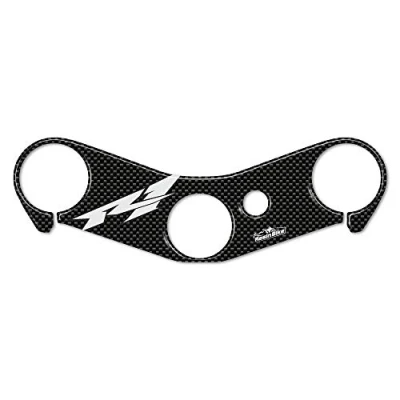 Image de Resin Bike Autocollant Moto Compatibles avec Yamaha R1 2004 2006. Protection Colonne de Direction Contre Les Chocs et Éraflures. 3D Résinés pour Plaque Fourche