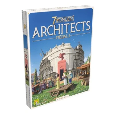 Image de Repos Production, 7 Wonders Architects Médailles, Extension, Jeu Familial, de stratégie, 2 à Joueurs, partir 8 Ans, 25 Minutes, Allemand, Multicolore, Multicolore