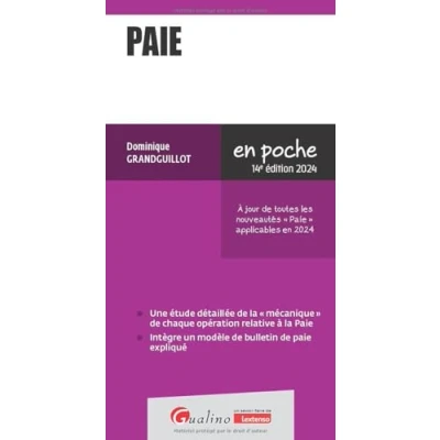 Image de Paie: A jour de toutes les nouveautés &quot;Paie&quot; applicables en 2024 (2024)