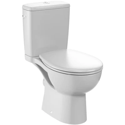 Image de WC à poser sans bride JACOB DELAFON Gaspard économie d&#039;eau + abattant