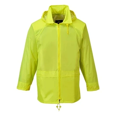 Image de Portwest S440 Veste de Pluie Classique Imperméable Légère pour Hommes Jaune, L