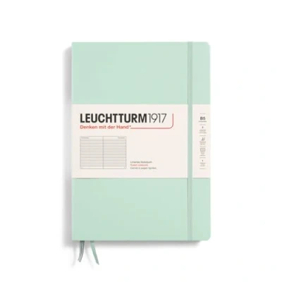 Image de LEUCHTTURM1917 370283 Carnet Composition (B5), Couverture rigide, 219 pages numérotées, Mint Green, ligné