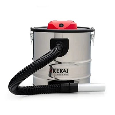 Image de KEKAI Aspirateur à Cendres Trajano INOX 18 L 1200 W avec Filtre Hepa KT1201, Main, Multicolore