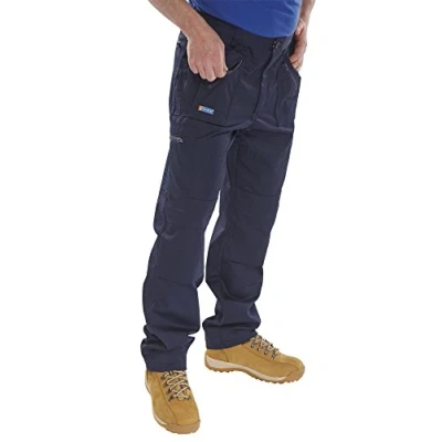 Image de BeeSwift (BEESQ) Pantalon de Travail Click Action Bleu Marine Taille 30