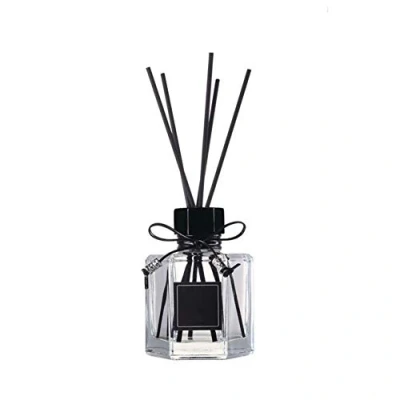 Image de 1 flacon diffuseur vide rechargeable en verre transparent de 150 ml pour aromathérapie, parfum, accessoires rechange d&#039;huiles essentielles, décoration artisanale