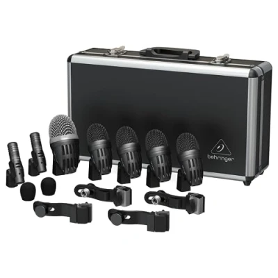 Image de Behringer BC1500 Jeu de Micros Batterie Qualité Supérieure 7 Pièces pour Utilisation en Studio ou Concert