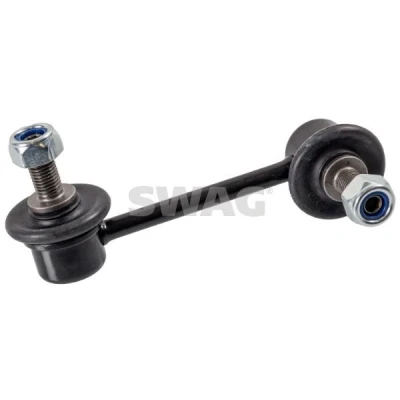 Image de SWAG 83 93 3918 Biellette de barre stabilisatrice 104 M10 x 1,25 avec écrou autobloquant Acier noir MAZDA: MX 5 3, RX 8, CX 7