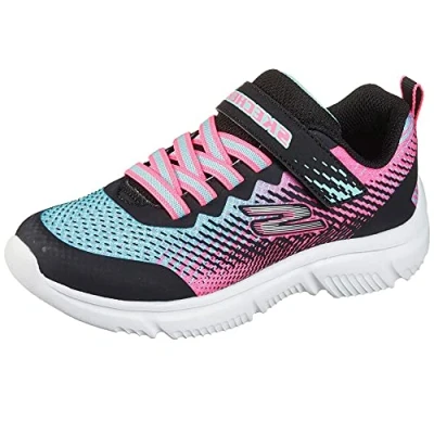 Image de Skechers Performance GO RUN 650 Chaussures de running neutres pour enfants, Taille: 35, Black/multicolor Matière synthétique / textile