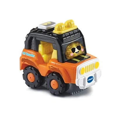 Image de VTech Tut Drivers Off Roader Jouet interactif pour Tout Petits Jouer avec lumières et Sons Convient garçons Filles de 12 Mois, 2, 3, 4 Ans Plus, Version Anglaise, 5,2 x 9,2