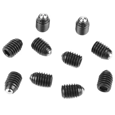 Image de 10pcs M6 Vis À Billes Plongeur Bille Hexagonale Ressort en Acier au Carbone Plongers(M6*10)