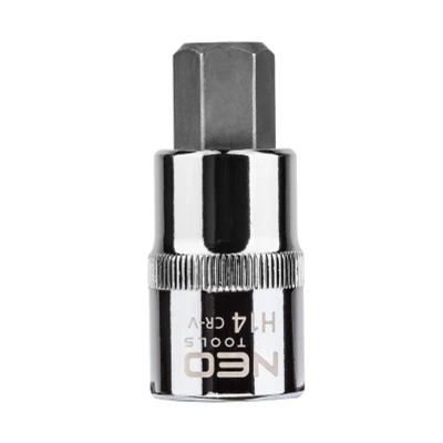 Image de NEO TOOLS 08 776 Clé à douille 1/2 7422 H14 Acier chrome vanadium, d&#039;outil héxagonal intérieur