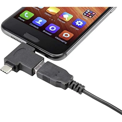 Image de 3Pcs adaptateur OTG de type C USB vers nouvel Connecteur pour MacBook Pro 2018 / 2017 2016 , Galaxy S8/S8+ etc