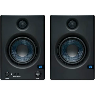 Image de PreSonus Eris 5BT Gen 2, Enceintes Actives 5&quot; de Bureau avec Bluetooth pour Multimédia, Gaming, Production Musicale Qualite Studio, Puissance 100 W