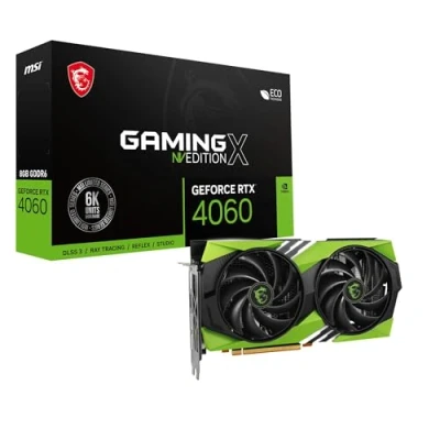 Image de MSI GAMING GeForce RTX 4060 X NV EDITION 8G NVIDIA 8 Go GDDR6 Neuf