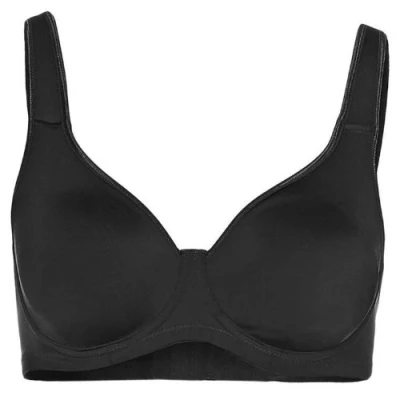 Image de Sassa Bügel BH doppelt vorgeformt 24804 Soutien Gorge de Tous Les Jours, Noir (Schwarz 00500), 90C (Taille Fabricant:75C) Femme