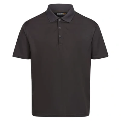 Image de Regatta Professional Mens Pro Wicking Polo Short Sleeved T Shirt, Gris, S Homme