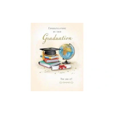 Image de Piccadilly Greetings Carte de félicitations pour votre remise diplôme 20,3 x 15,2 cm