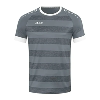 Image de JAKO Maillot Celtic Melange (Manches Courtes), Mixte, Gris Pierre, S