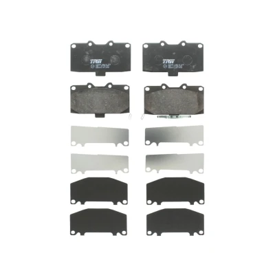 Image de TRW GDB3470 Jeu de plaquettes frein avec indicateur d&#039;usure accessoires SUBARU: Impreza II Berline, Break