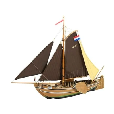 Image de Artesanía Latina Maquette de Bateau en Bois Pêche Hollandais, Botter Modèle 22125, Échelle 1:35 Modèles à Assembler Niveau Moyen